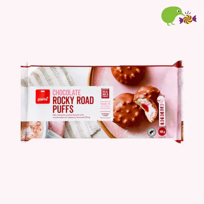 Pams Chocolate Rocky Road Puffs