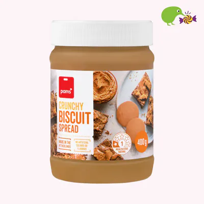 Pams Crunchy Biscuit Spread