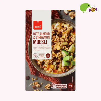 Pams Date Almond & Cinnamon Muesli