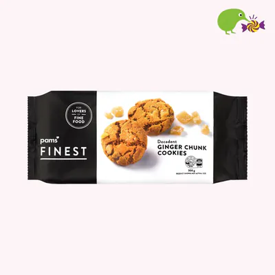 Pams Finest Decadent Ginger Chunk Cookies