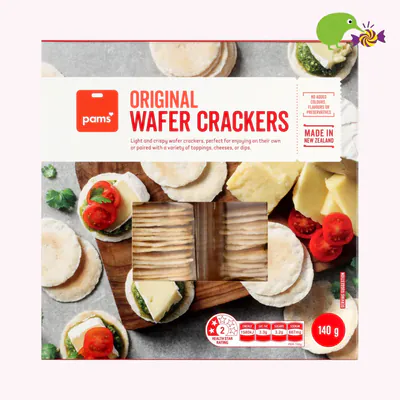 Pams Original Wafer Crackers Twin Pack