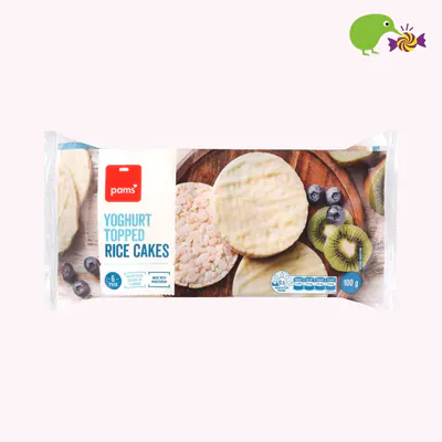Pams Yoghurt Topped Rice Cakes