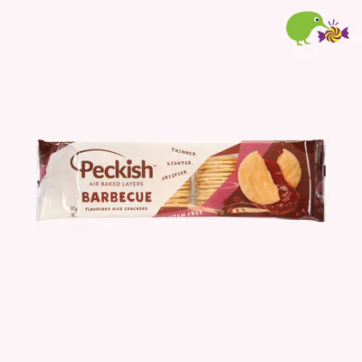 Peckish Barbecue Flavoured Rice Crackers