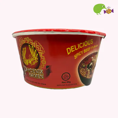Phoenix Ramen Spicy Beef Flavour Noodles