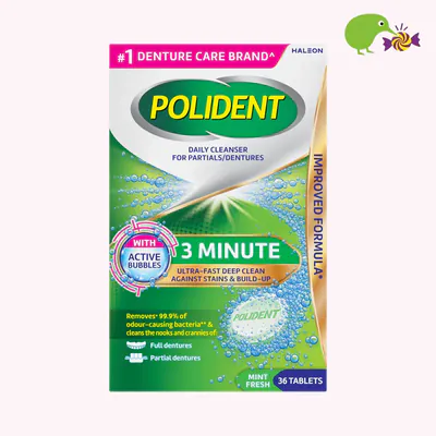 Polident 3 Minute Daily Cleanser For Dentures
