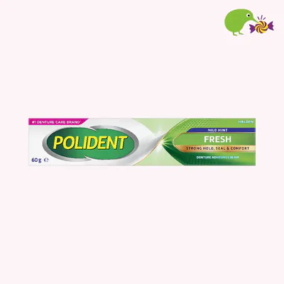 Polident Fresh Denture Adhesive Cream