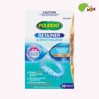 Polident Retainer & Mouthguard Active Bubbles Cleanser