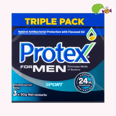 Protex For Men Antibacterial Sport Bar Soap