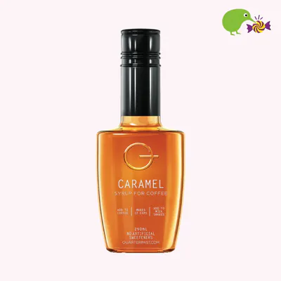 Quarterpast Caramel Syrup For Coffee