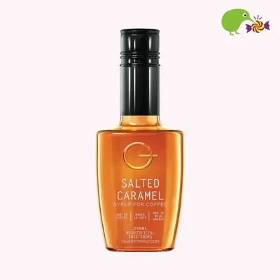 Quarterpast Salted Caramel Syrup For Coffee