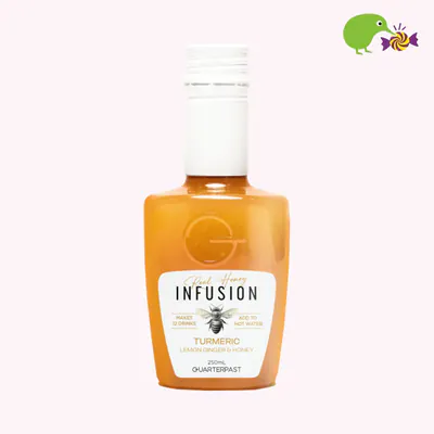Quarterpast Turmeric Lemon Ginger & Honey Real Honey Infusion