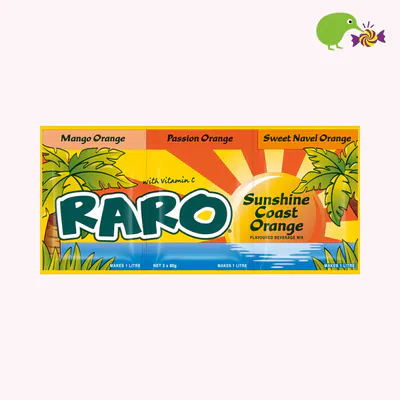 Raro Sunshine Coast Orange Flavoured Beverage Mix