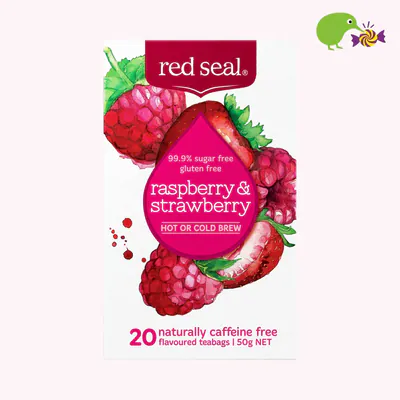 Red Seal Raspberry & Strawberry Tea Bags