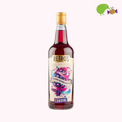 Retro Grape Bubblegum Cordial