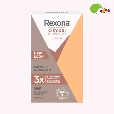Rexona Clinical Protection Summer Strength 96Hr Antiperspirant  Deodorant