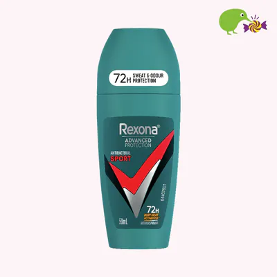 Rexona Men Advanced Protection Antibacterial Sport 72Hr Antiperspirant Deodorant Roll On