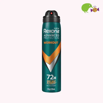 Rexona Men Advanced Protection Workout 72Hr Antiperspirant Deodorant