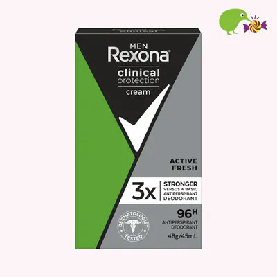 Rexona Men Clinical Protection Active Fresh 96Hr Antiperspirant Deodorant