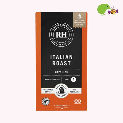 Robert Harris Italian Roast Coffee Capsules