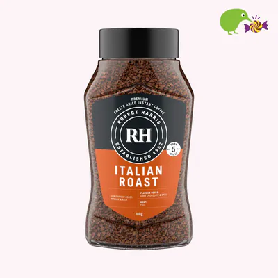 Robert Harris Italian Roast Dark 5 Freeze Dried Instant Coffee