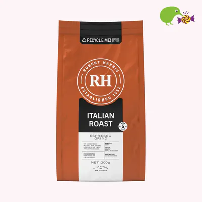 Robert Harris Italian Roast Espresso Grind Coffee