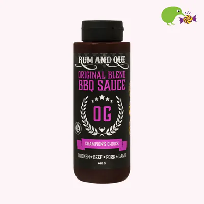 Rum and Que Original Blend "OG" BBQ Sauce