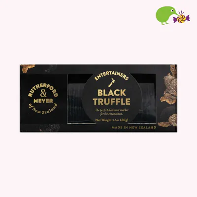 Rutherford & Meyer Entertainers Black Truffle Crackers