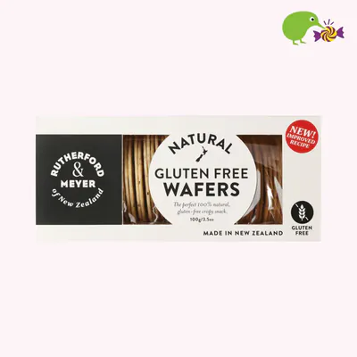 Rutherford & Meyer Gluten Free Natural Rice Wafers