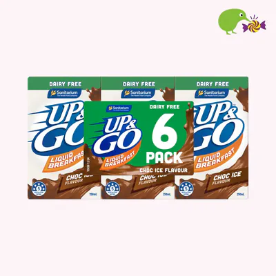 Sanitarium Up & Go Dairy Free Choc Ice Flavour Liquid Breakfast