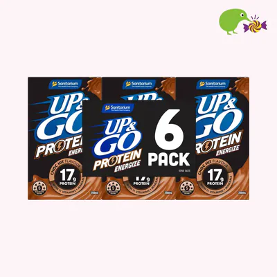 Sanitarium Up & Go Protein Energize Choc Hit Flavour Liquid Breakfast