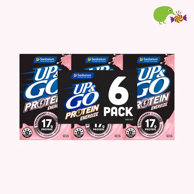 Sanitarium Up & Go Protein Energize Strawberry Liquid Breakfast