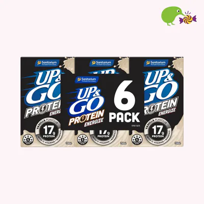 Sanitarium Up & Go Protein Energize Vanilla Flavour Liquid Breakfast