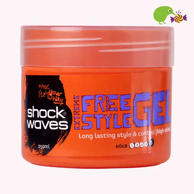 Shockwaves Extreme Free Style Hair Gel High Shine