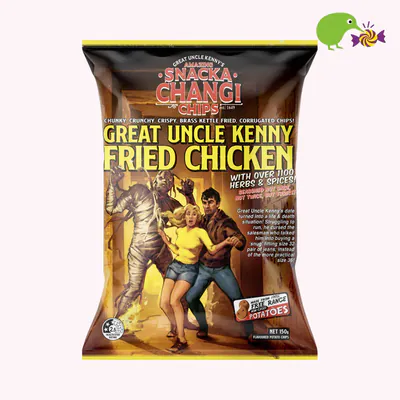 Snacka Changi Chips Great Uncle Kenny Fried Chicken Potato Chips