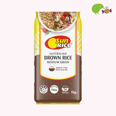 SunRice Australian Medium Grain Brown Rice