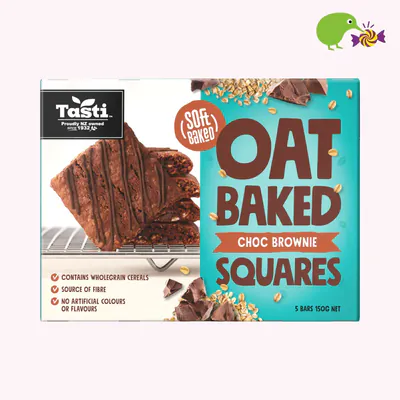 Tasti Choc Brownie Oat Baked Squares