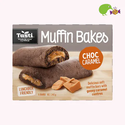 Tasti Choc Caramel Muffin Bakes