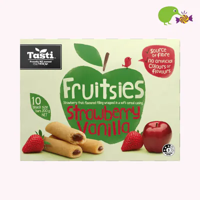 Tasti Fruitsies Strawberry Vanilla Snack Size Bars