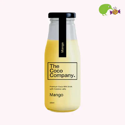 The Coco Company Coconut Milk Drink With Jelly Mango Flavour