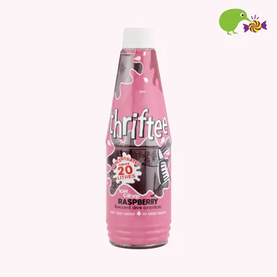 Thriftee Low Calorie Raspberry Flavoured Drink Concentrate