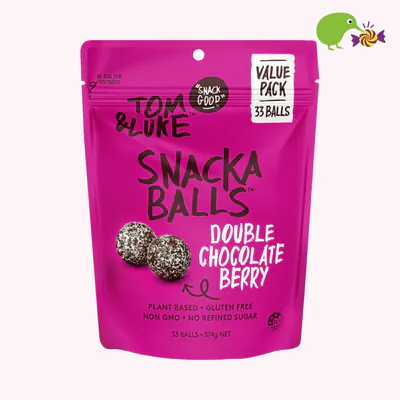 Tom & Luke Double Choc Berry Snackaballs