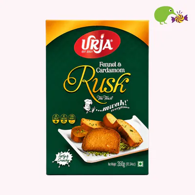 Urja Saunf Elaichi Rusk