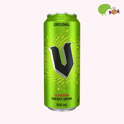 V Original Green Guarana Energy Drink