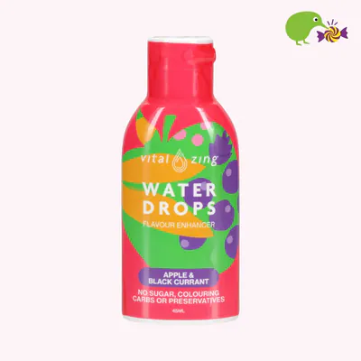 Vital Zing Water Drops Apple & Blackcurrant Flavour Enhancer