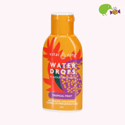 Vital Zing Water Drops Tropical Fruit Flavour Enhancer