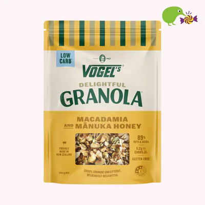 Vogel's Macadamia And Manukau Honey Delightful Granola