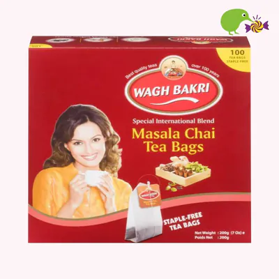 Wagh Bakri Masala Chai Tea Bags