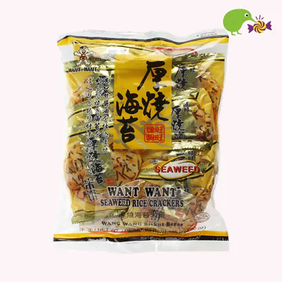 Want Want Seaweed Rice Crackers