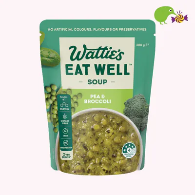 Wattie's Eat Well Pea & Broccoli Soup