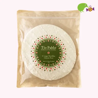 Tio Pablo Authentic Large White Corn Tortillas